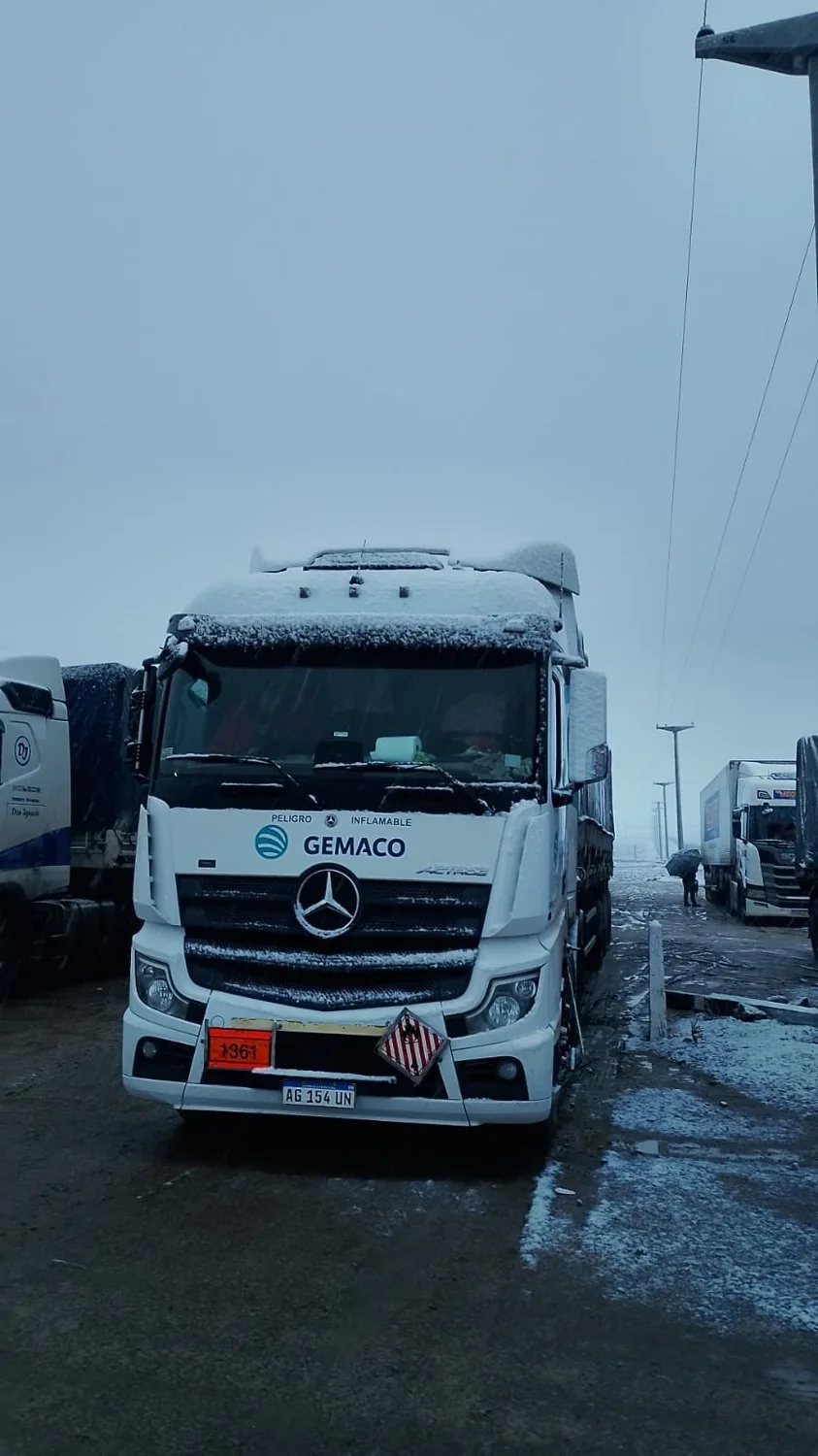 Unidad de Transporte GEMACO en ruta