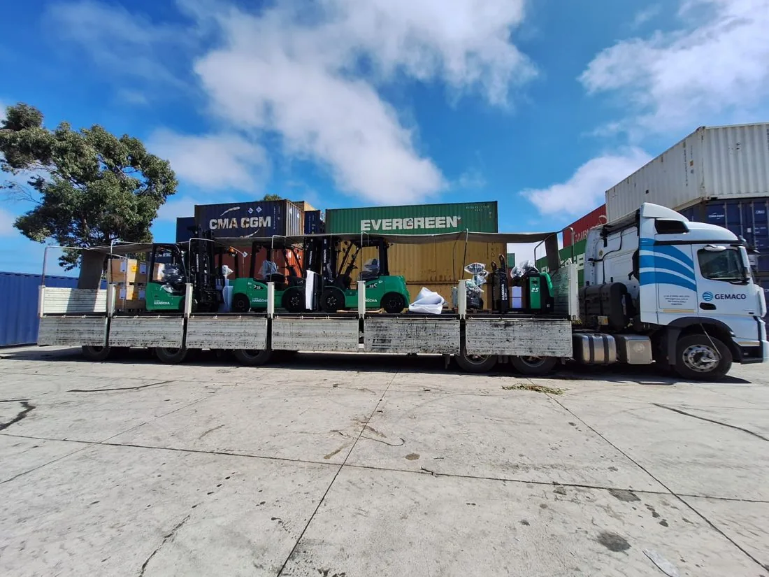 Flota y operaciones de Transporte GEMACO
