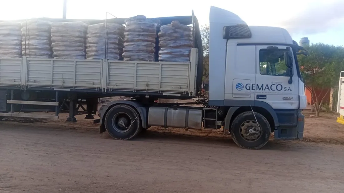 Flota y operaciones de Transporte GEMACO